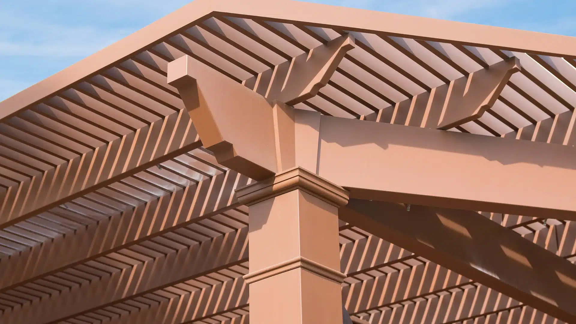 Holiday Inn Vacation Club Las Vegas custom Trex Pergola detail photo