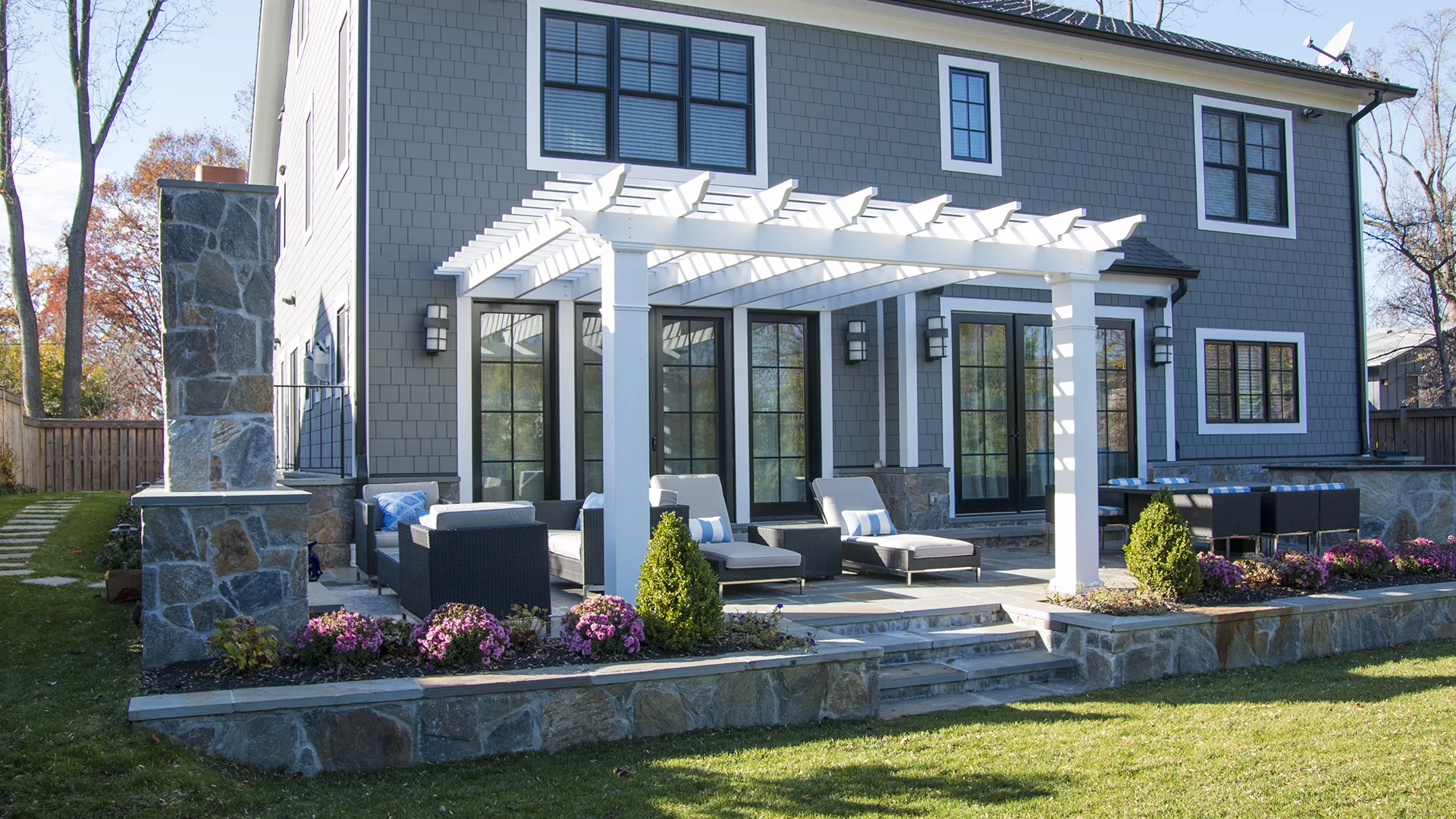 Great pergolas ideas start with a beautiful, traditional style pergola.