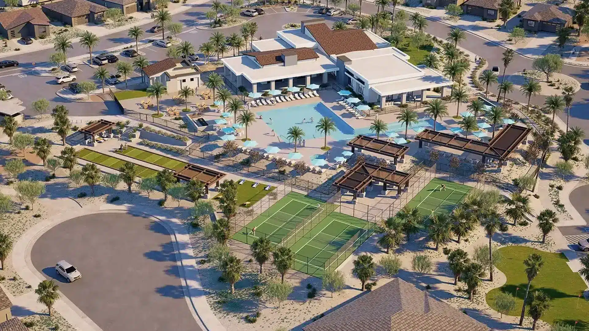 Featured image for “High-End Shade Solutions for Del Webb Explore Palm Desert Community”